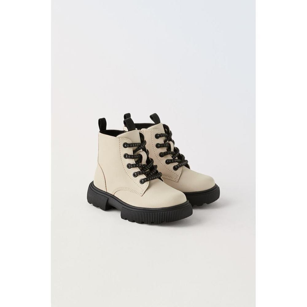 CHUNKY LACE-UP BOOTS - Picture 2 of 6